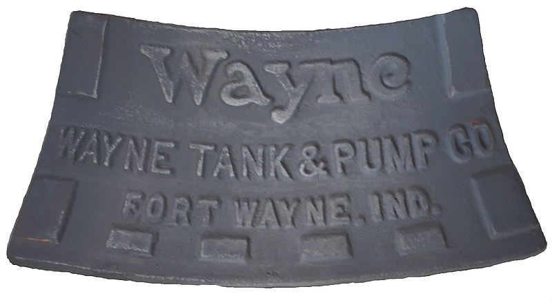 Wayne Old 519 Visible Gas Pump Small Metal Inspection Door